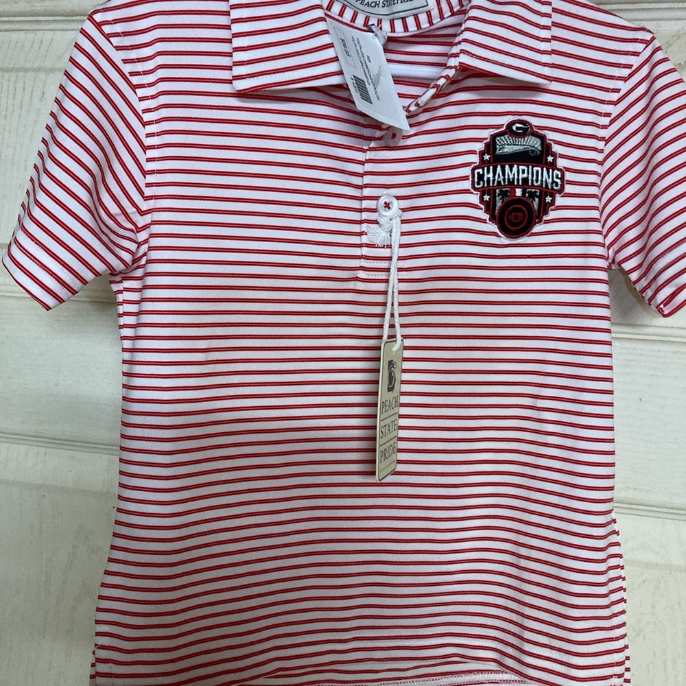 New Peach State Pride Georgia Bulldogs Polo.